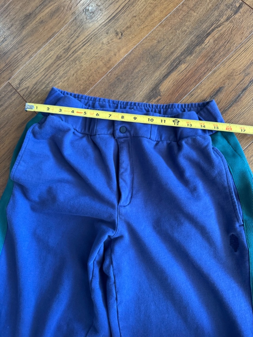 Free People Movement Navy Floral Side Panel Joggers Large - Picture 11 of 14